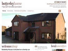 Tablet Screenshot of butterleyhouse.co.uk